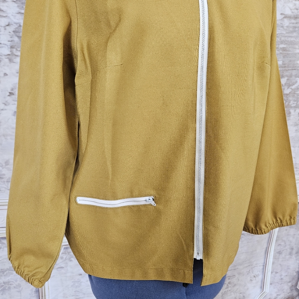 Vintage 1960s Womens M Car Club Jacket Cafe Racer Biker Rockabilly Greaser 60s - Picture 5 of 10